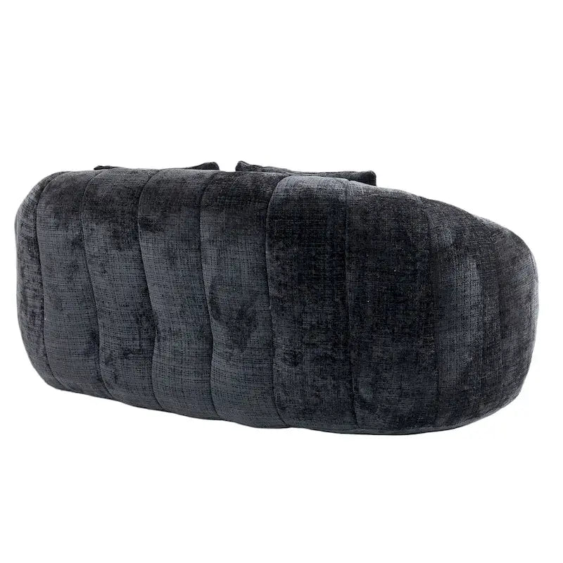 GDFStudio - Divano relax a 2 posti Laurel in ciniglia con schiuma ad alta densità e comfort extra