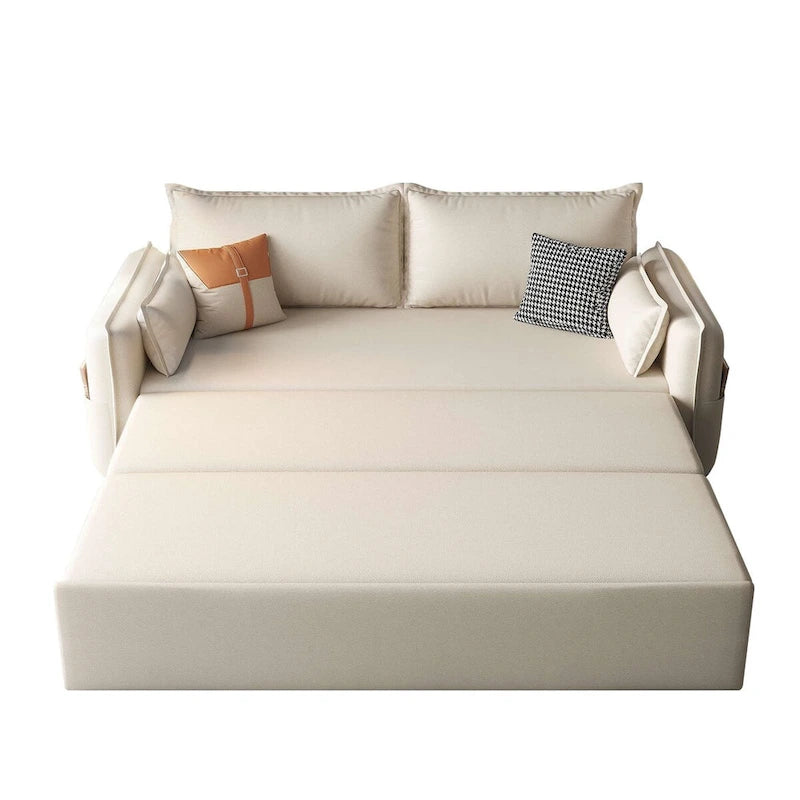 JASIWAY Schlafsofa mit Schlaffunktion und Stauraum