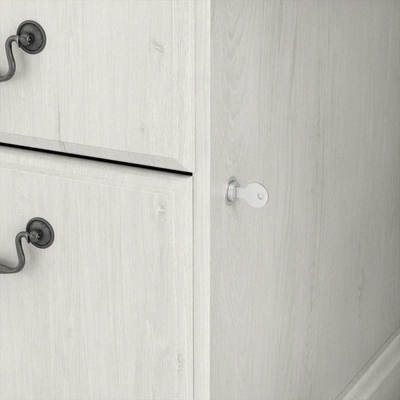 Bush Furniture Saratoga directiebureau met laden en opbergruimte
