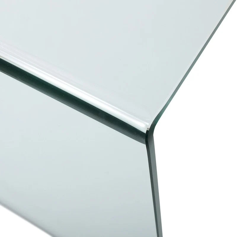 Schreibtisch mit Platte aus gehärtetem Glas Ramona von Christopher Knight Home
