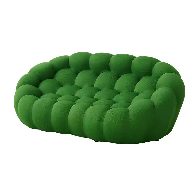 Modernes 2-Sitzer-Bubble-Sofa, gepolstert, mit 3D-Textilgewebe für das Wohnzimmer