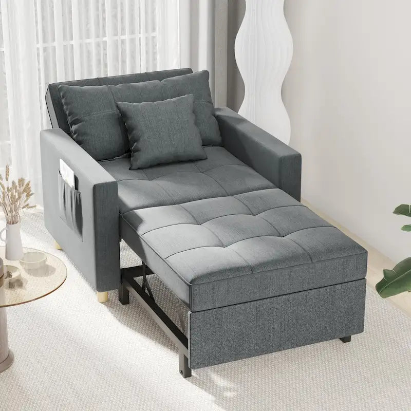Verstellbarer Schlafsessel, 3-in-1-Funktion, verschiedene Farben, für 1 Person