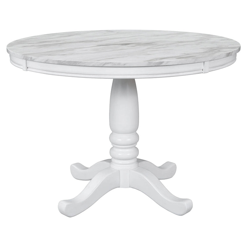 Eetkamertafel met stoelen, set van 5 stuks voor 4 personen