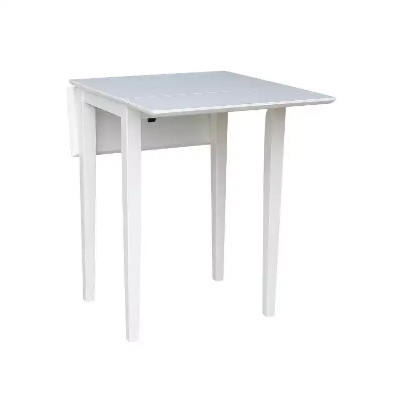 Espressobrauner Esstisch mit Klappplatten, für 4 Personen
