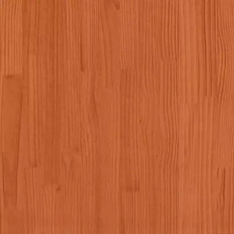 Set da giardino vidaXL con divano modulare componibile in legno massello di pino - pino naturale, senza cuscini