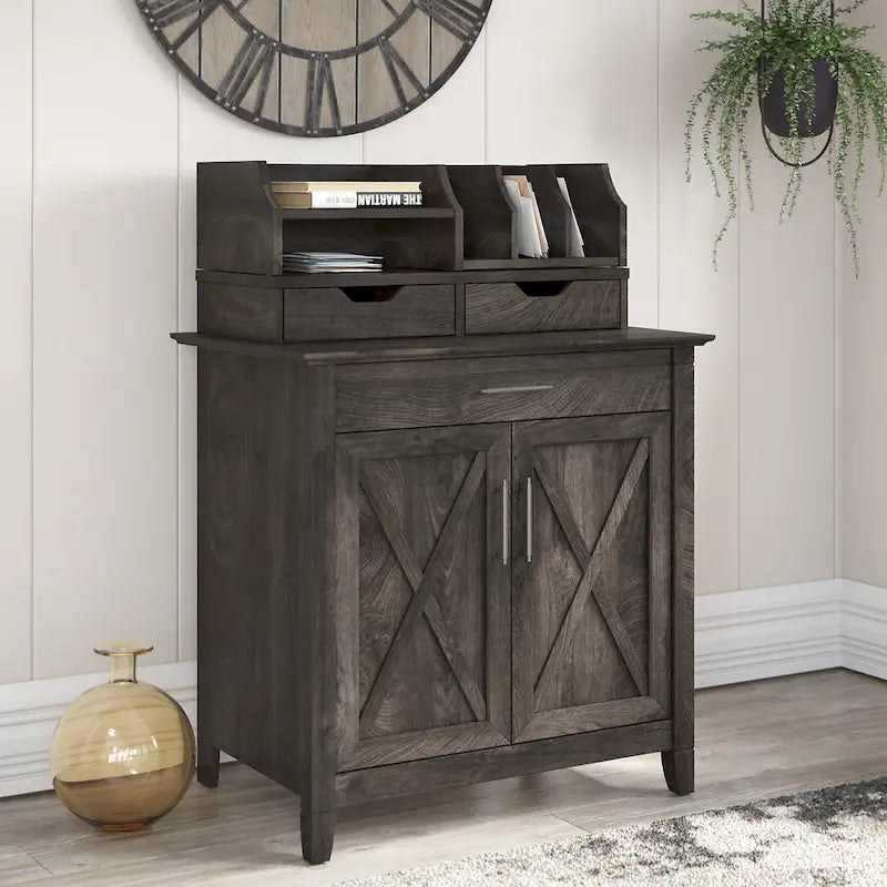 Secrétaire Key West avec armoire de rangement par Bush Furniture