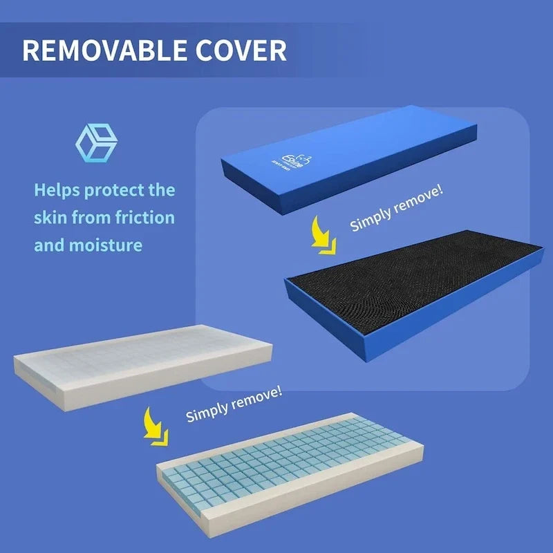 Verstelbaar bed met draadloze afstandsbediening, ziekenhuisbedbodem met of zonder matras