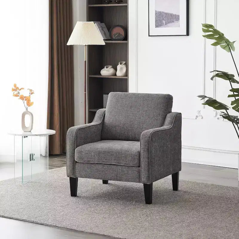 Polstersessel fürs Wohnzimmer, Lesesessel im Mid-Century-Modern-Stil