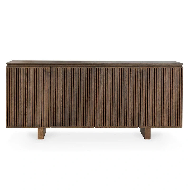 Credenza buffet Classic Home Roya con impiallacciatura in rovere