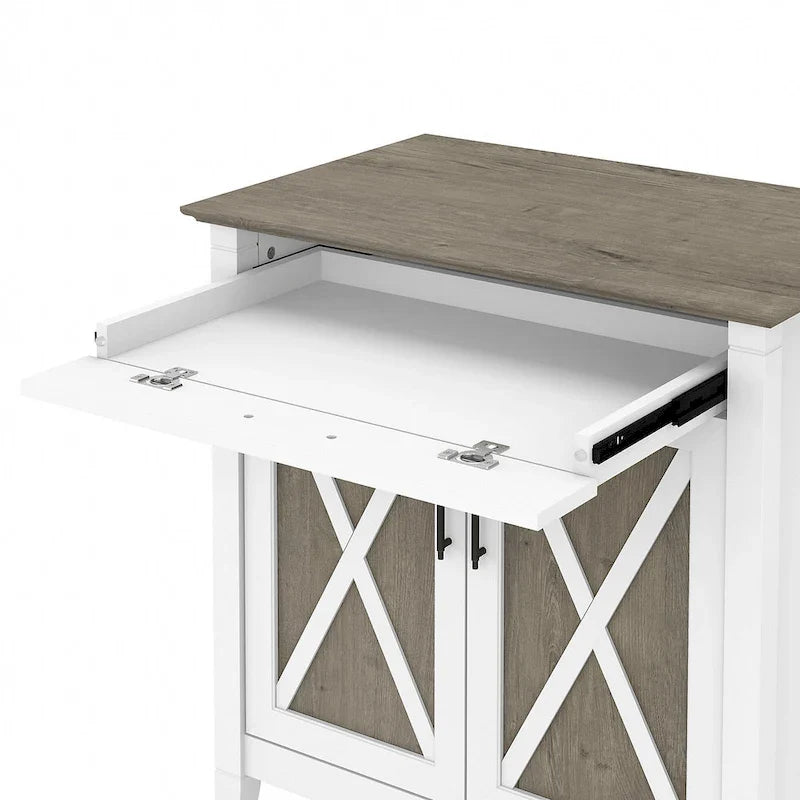 Secrétaire Key West avec armoire de rangement par Bush Furniture