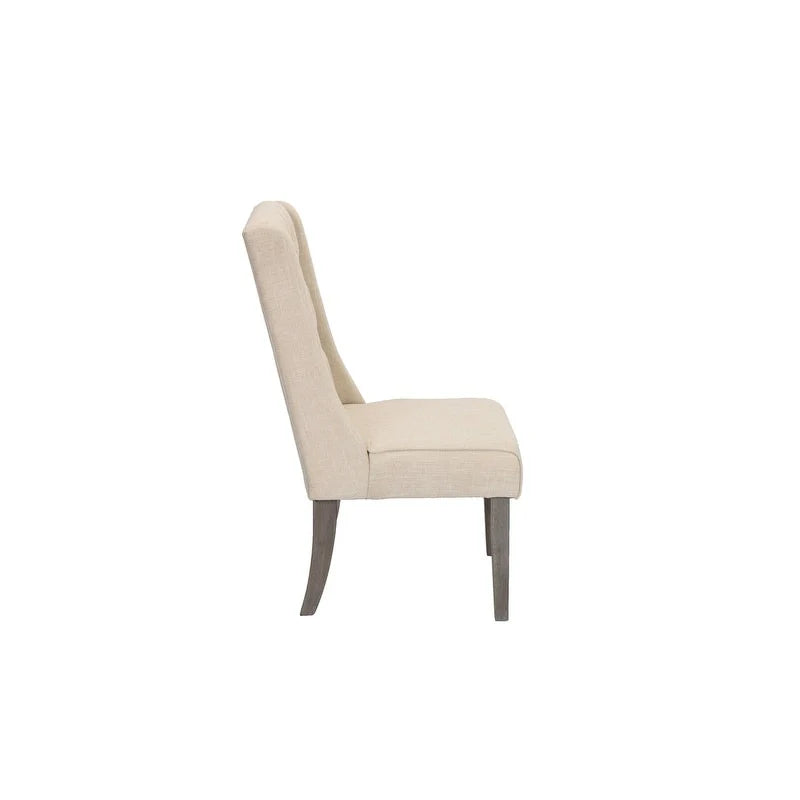 Best Quality Furniture 9-delige rustieke uitschuifbare grijze eethoek