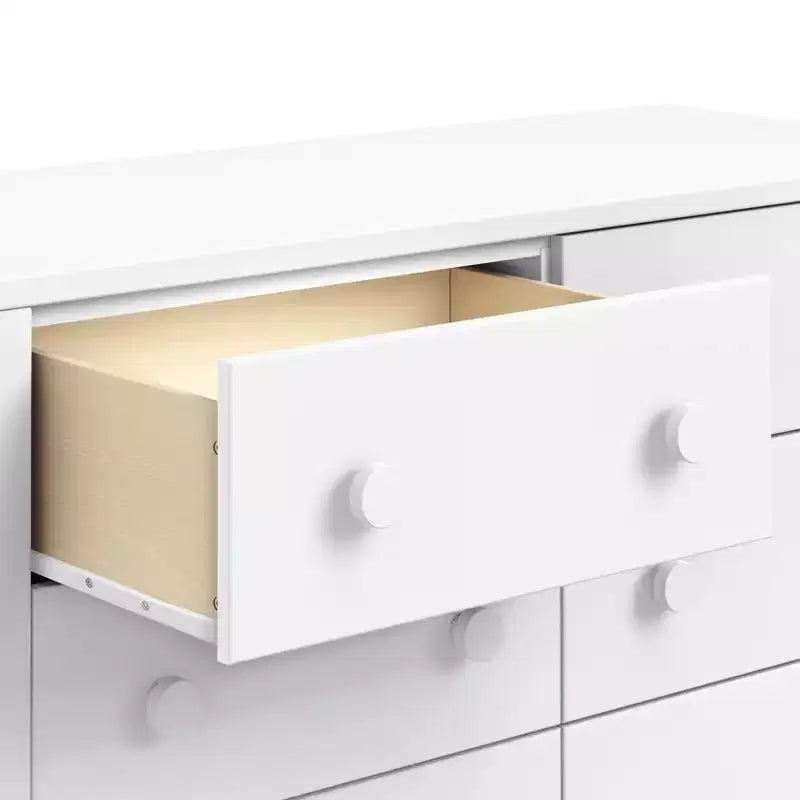 Kommode mit Muschelform und 6 Schubladen