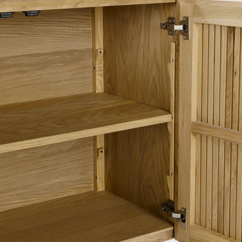 Credenza buffet Classic Home Roya con impiallacciatura in rovere