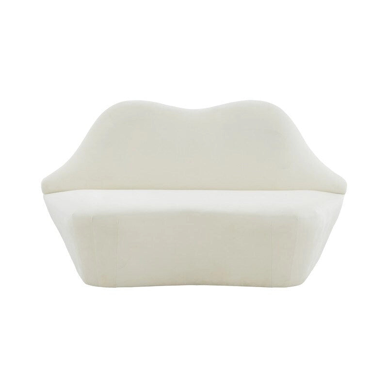 Lips Samtsofa - 67.7W x 29.1D x 36H