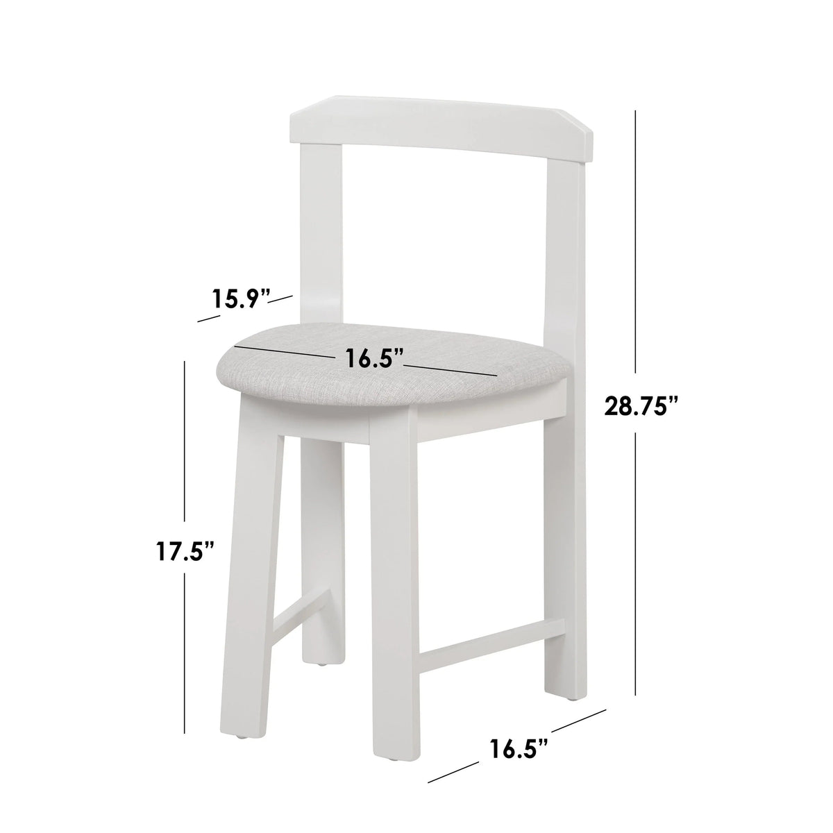 Ensemble de salle à manger compact rond Harrisburg Tobey, 5 pièces