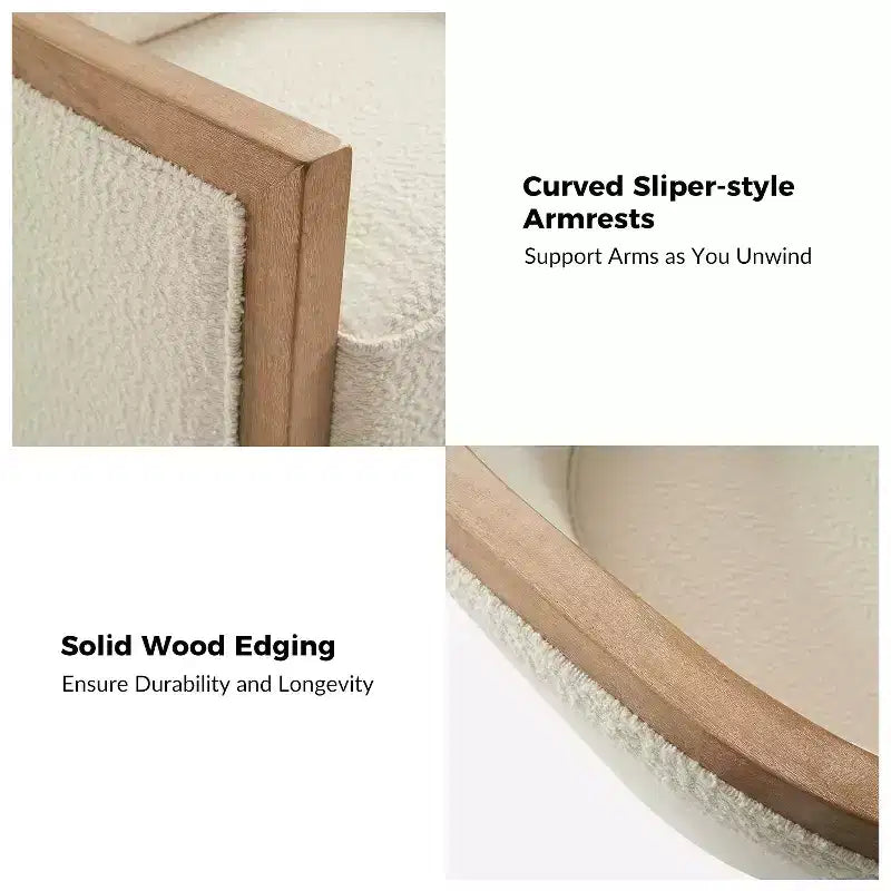 Gordon-fauteuil in landelijke stijl van rotan en massief hout met randen van massief hout|ART OF LIVING DESIGNS-IVOOR