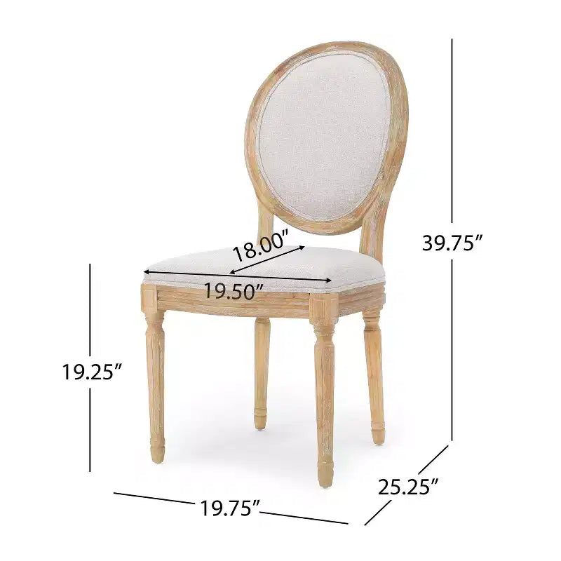 Set van 2 eetkamerstoelen Phinnaeus - Christopher Knight Home