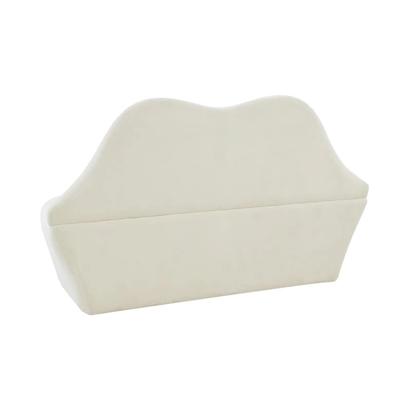 Lips Samtsofa - 67.7W x 29.1D x 36H