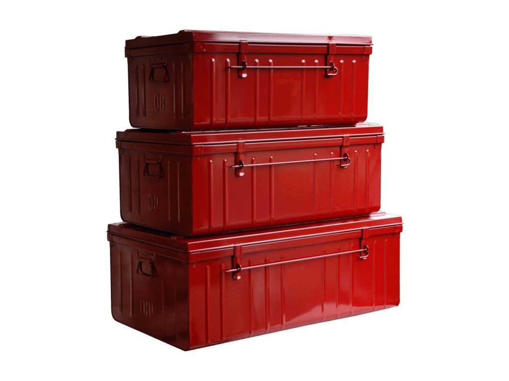Premium-Aufbewahrungstruhe - Rot