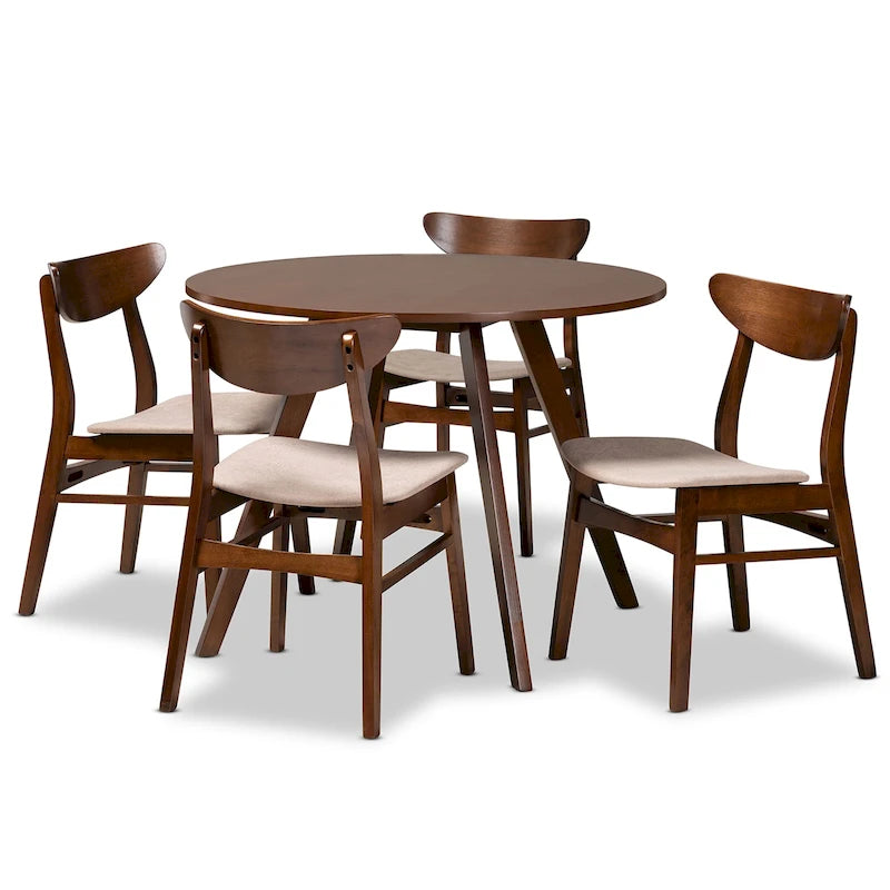 Philip Essgruppe im Mid-Century-Modern-Übergangsstil, 5-teilig