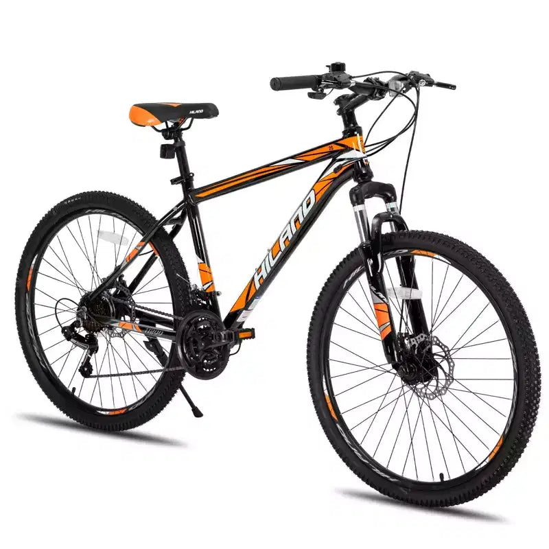 HILAND 26 mountainbike voor heren en dames, wiel met 3/6/meerdere spaken, 18 versnellingen
