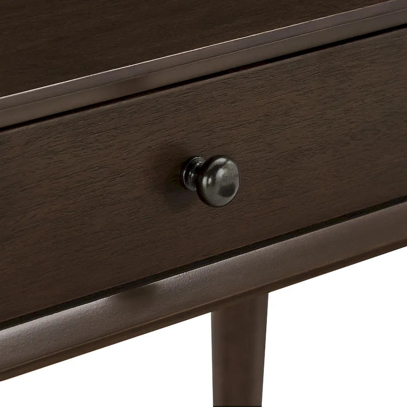 Bureau d’écriture en bois Aksel à 3 tiroirs, par iNSPIRE Q Modern