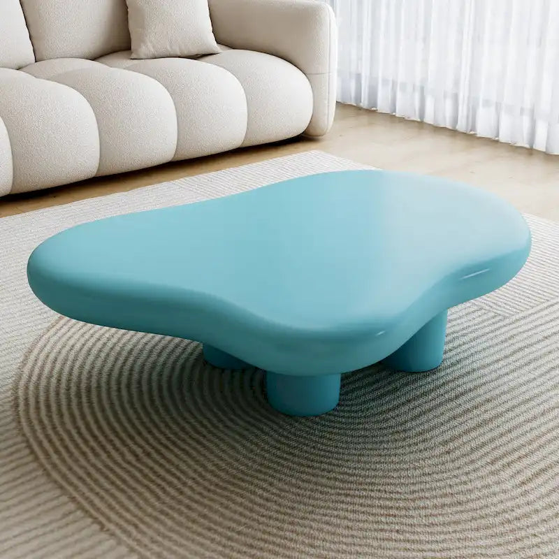 48.5 moderner Couchtisch in Wolkenform mit 4 Beinen