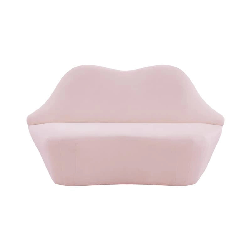 Lips Samtsofa - 67.7W x 29.1D x 36H