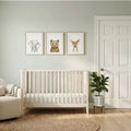 3-in-1-Umbaubett, massives Buchenholz, GREENGUARD Gold-zertifiziert, hergestellt in Italien