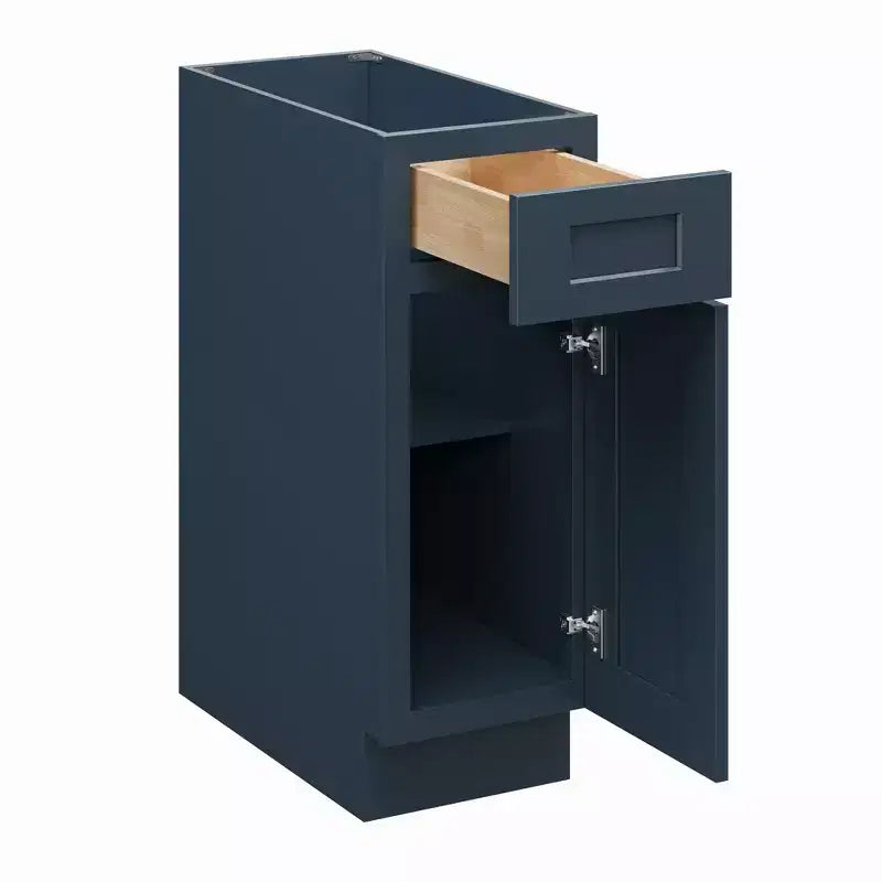 CASAINC 12 in. W x 34.5 in. H x 24 in. D Unterschrank für die Küche mit 1 Schublade mit Soft-Close-Funktion, Sperrholzrahmen, Front mit Vollauflage