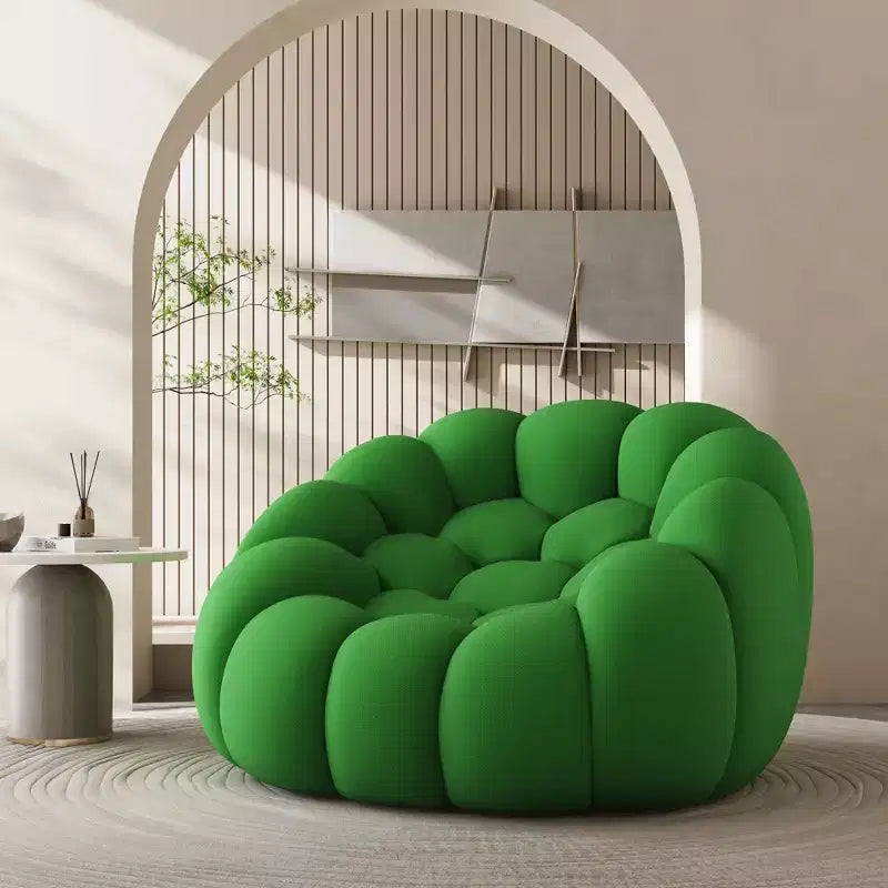 Modernes 2-Sitzer-Bubble-Sofa, gepolstert, mit 3D-Textilgewebe für das Wohnzimmer