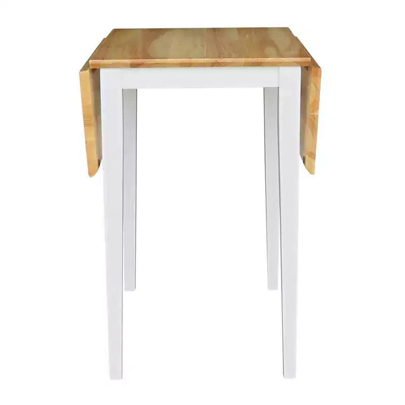 Espressobrauner Esstisch mit Klappplatten, für 4 Personen