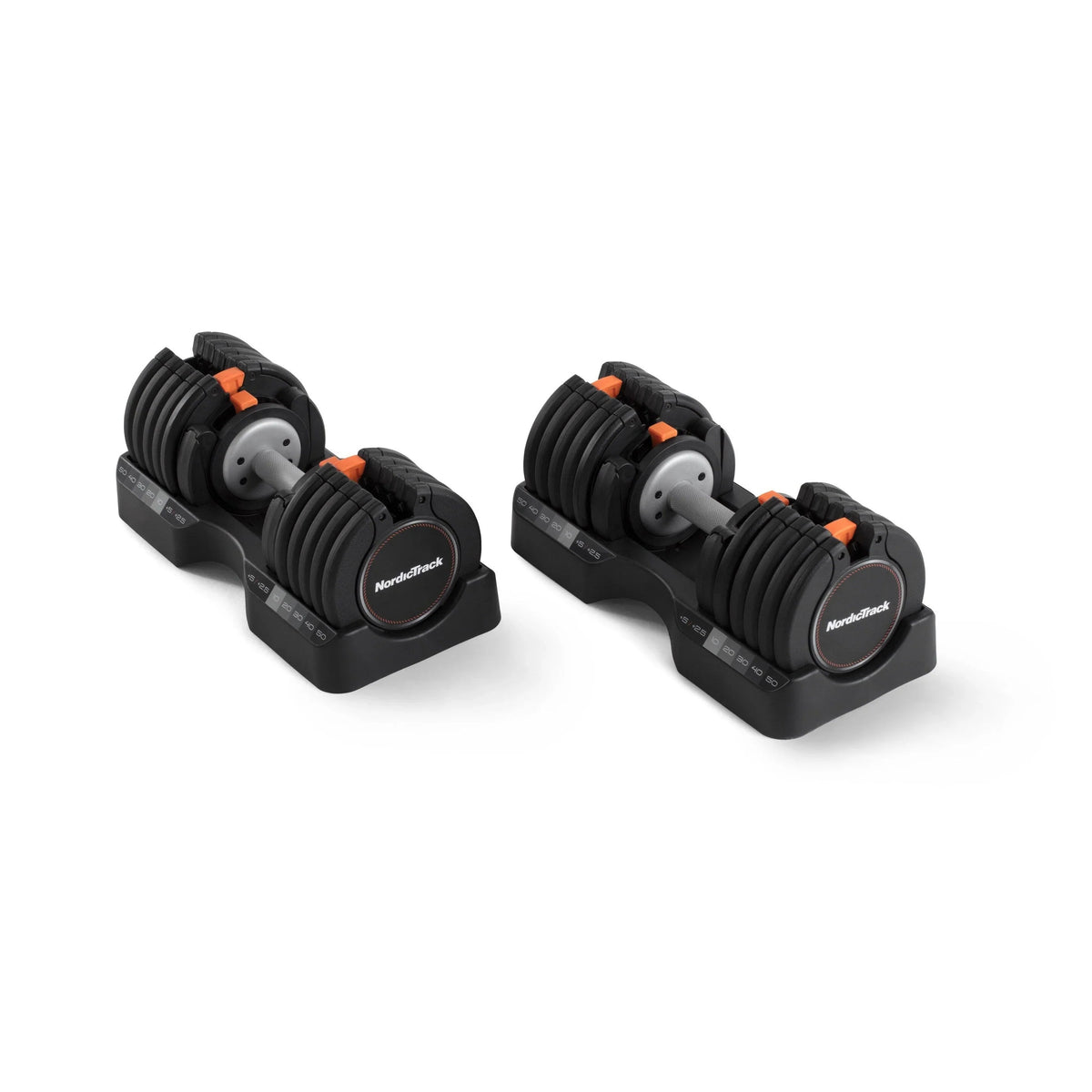NordicTrack Kurzhantel-Set mit Select-a-Weight-System, 55 Lb.