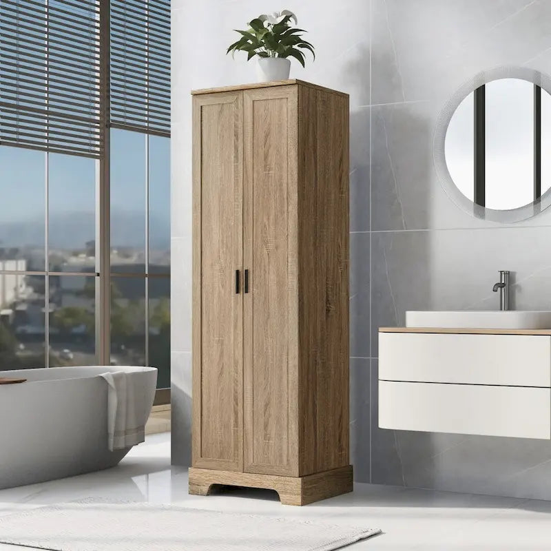 Mobiletto da bagno con due ante