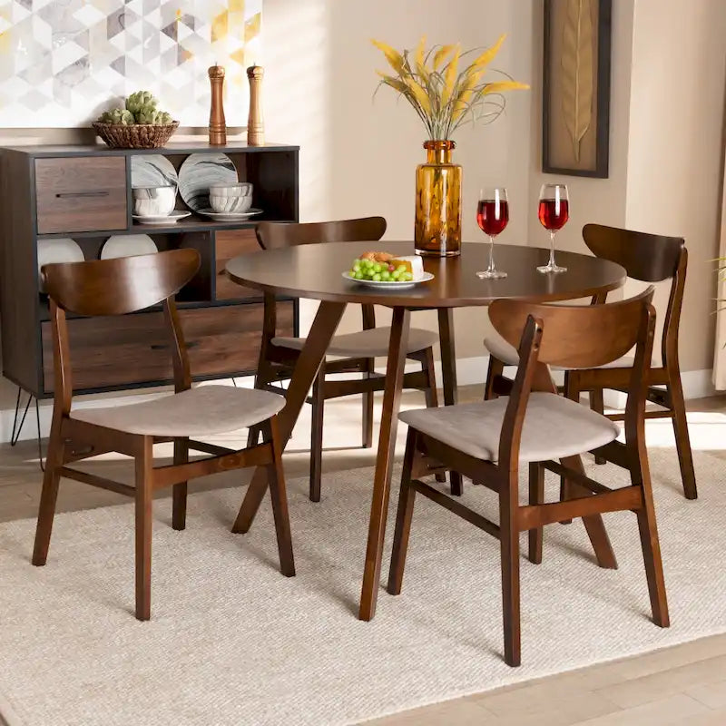 Philip Essgruppe im Mid-Century-Modern-Übergangsstil, 5-teilig