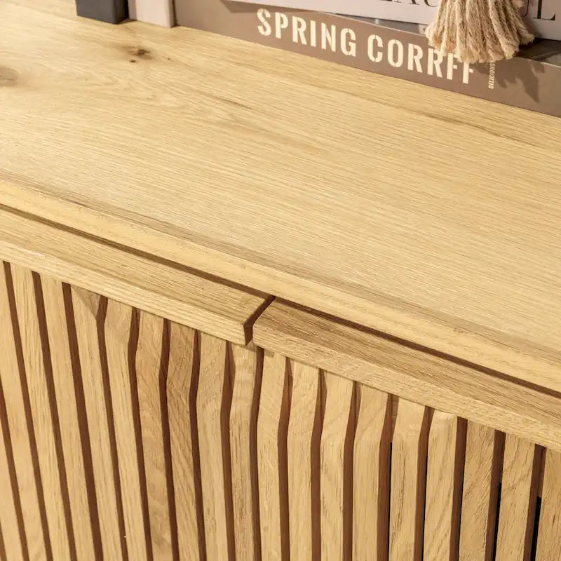 Credenza buffet Classic Home Roya con impiallacciatura in rovere