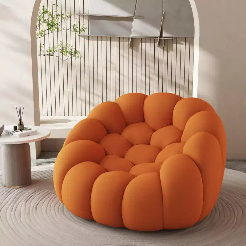 Modernes 2-Sitzer-Bubble-Sofa, gepolstert, mit 3D-Textilgewebe für das Wohnzimmer