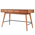 Bureau d’écriture en bois Aksel à 3 tiroirs, par iNSPIRE Q Modern