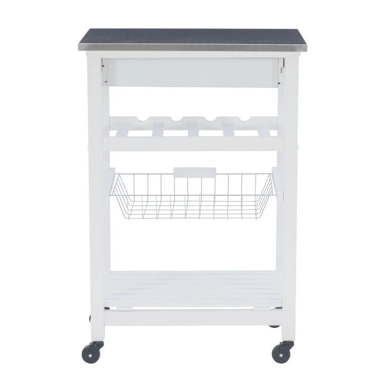 Desserte de cuisine compacte mobile Jake
