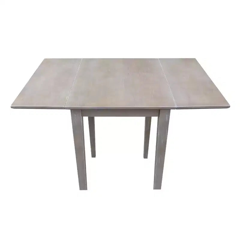 Espressobrauner Esstisch mit Klappplatten, für 4 Personen
