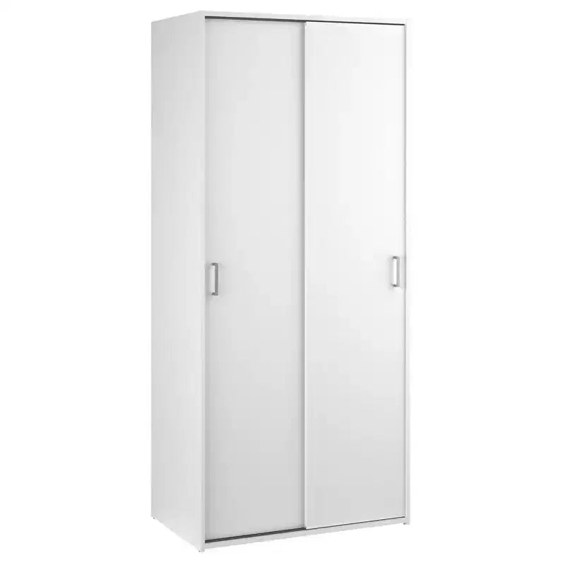 Tvilum, Space kledingkast met 2 schuifdeuren, wit