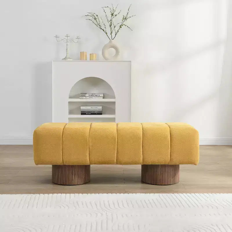 Christopher Knight Home Gale 50 Moderne, multifunktionale Esszimmerbank mit Chenille-Polsterung