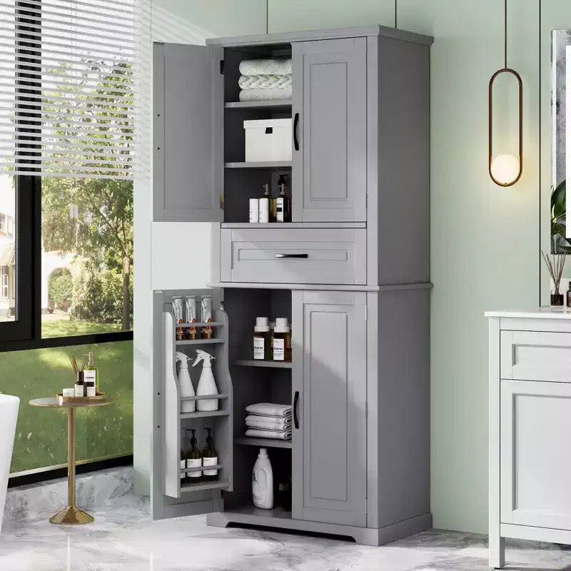 Moderner Badezimmerschrank Ashbur von Christopher Knight Home mit Schublade und verstellbarem Einlegeboden