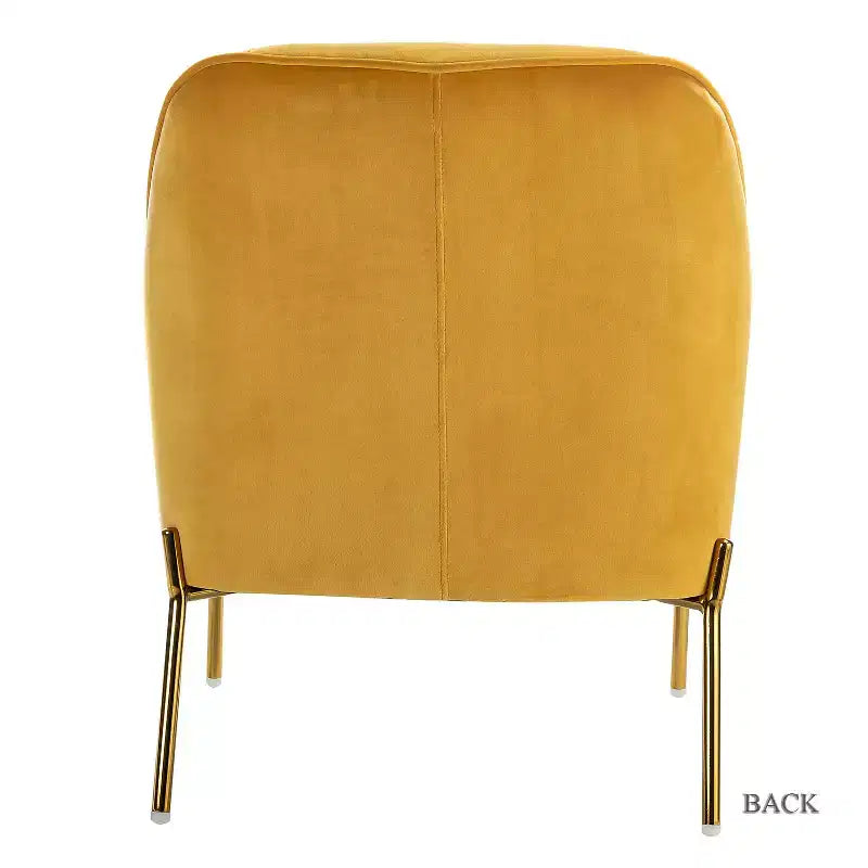 Odo comfortabele accentfauteuil van fluweel voor de woonkamer, met gestoffeerde, gevoerde zitting, set van 2 | Karat Home