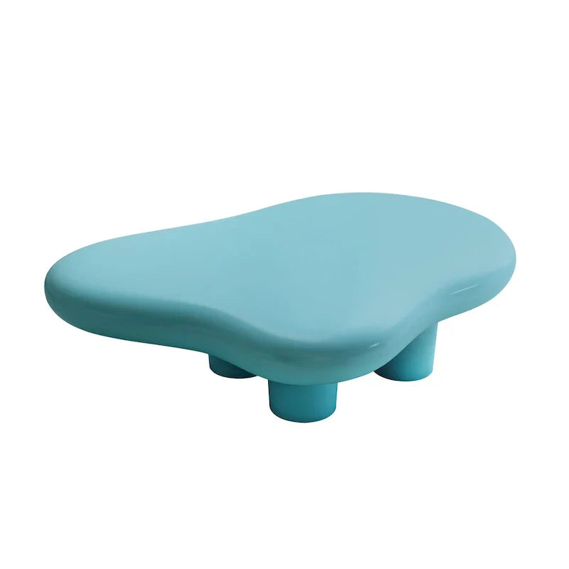48.5 moderner Couchtisch in Wolkenform mit 4 Beinen