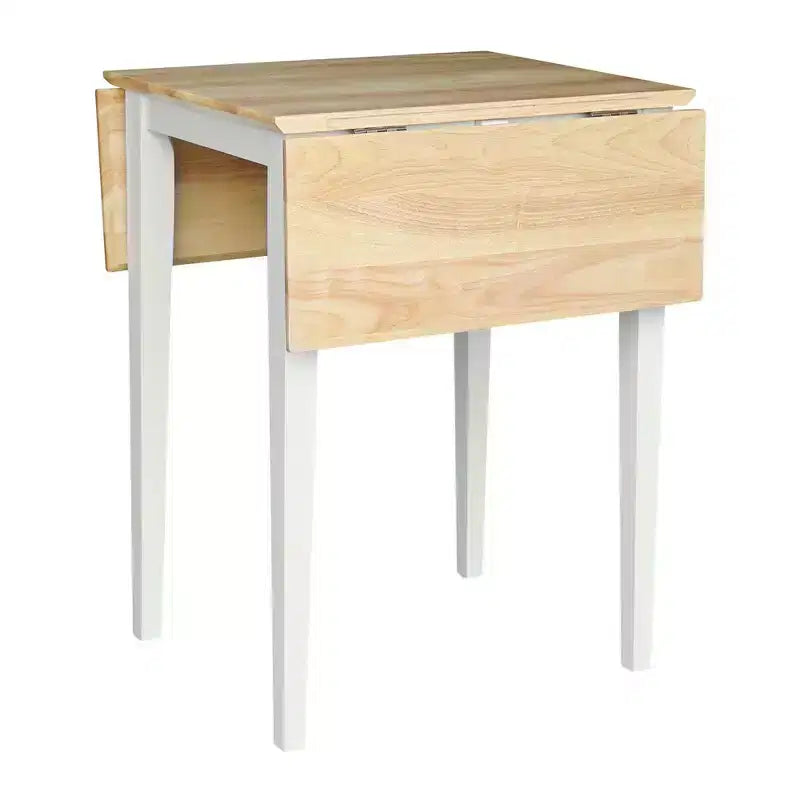 Espressobrauner Esstisch mit Klappplatten, für 4 Personen