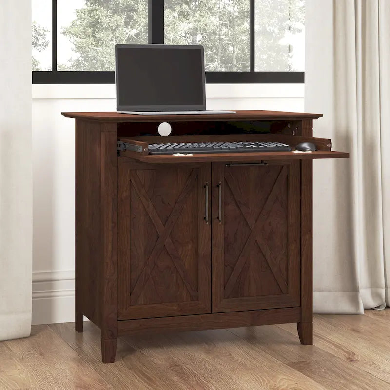 Secrétaire Key West avec armoire de rangement par Bush Furniture