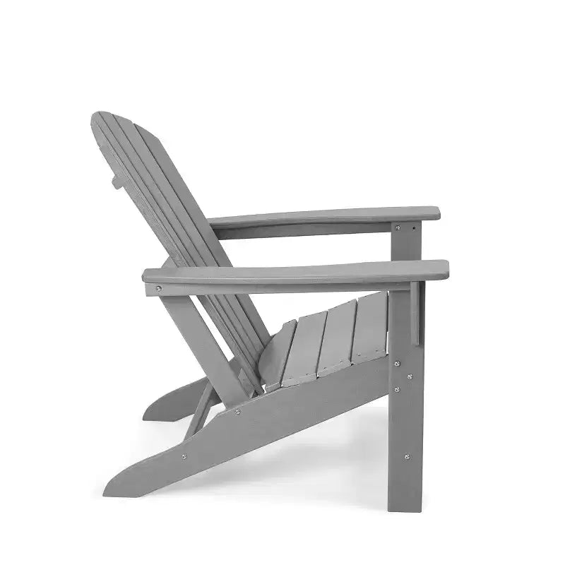 Set di 4 sedie Adirondack in resina plastica - EDYO LIVING