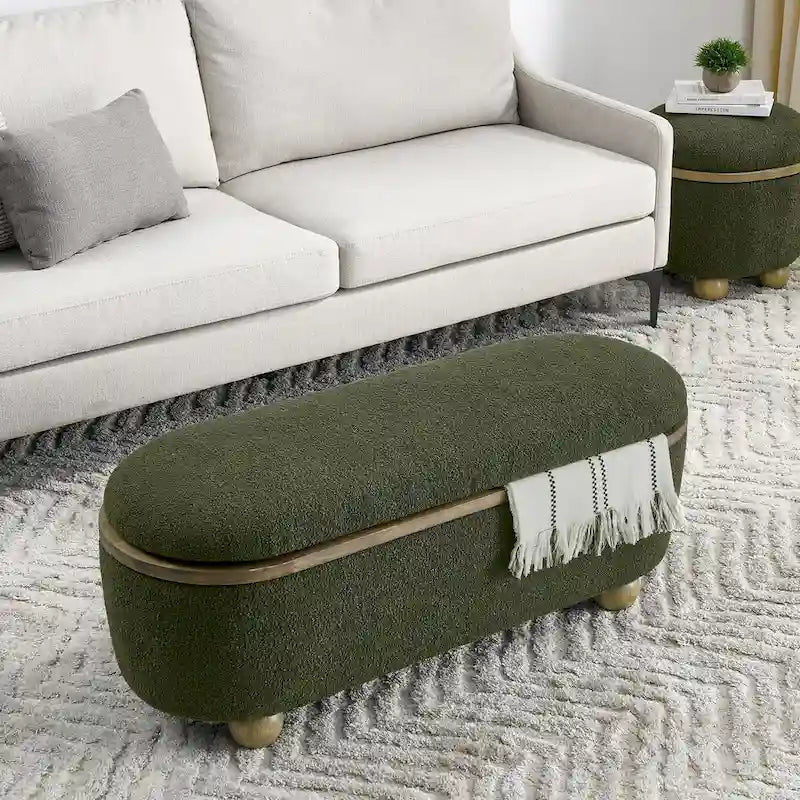 Panca contenitore imbottita con seduta, da fondo letto, grande panca contenitore per coperte