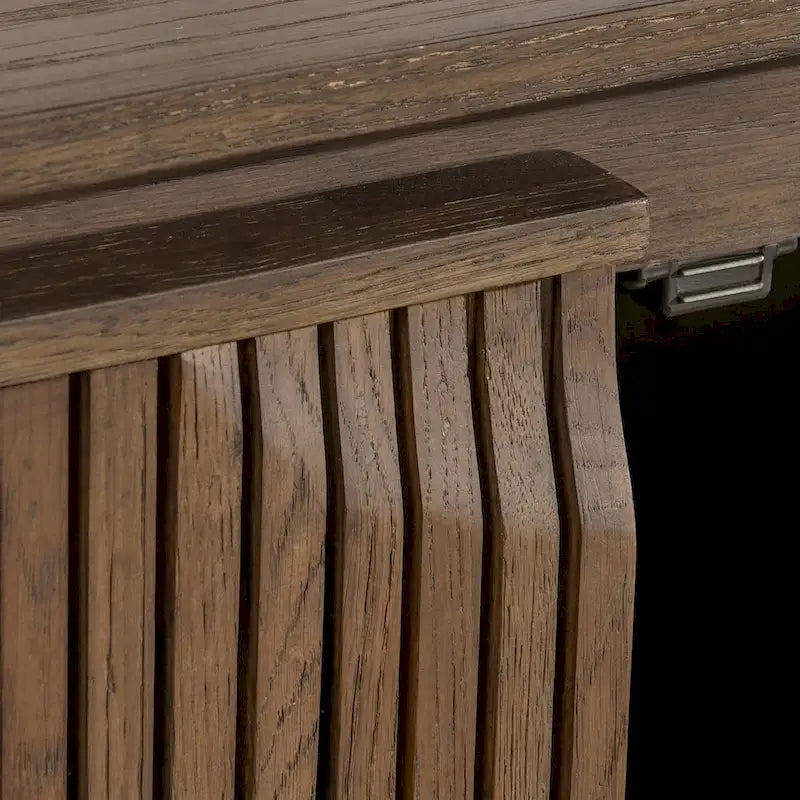 Credenza buffet Classic Home Roya con impiallacciatura in rovere